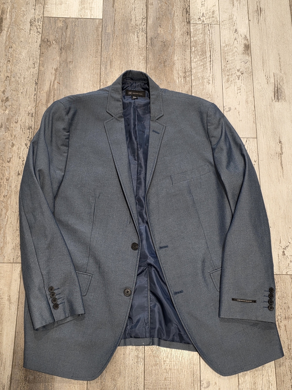XL (46-48) Men's INC International Concepts Arctic Blue Blazer Casual Sport Coat
